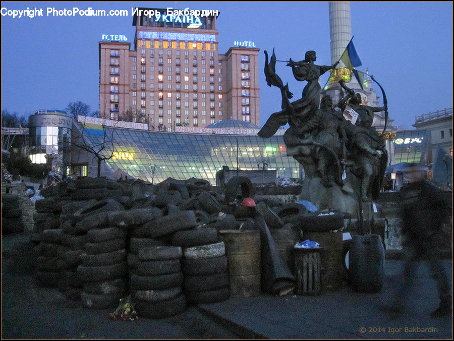 People, Person, Human, Art, Gargoyle, Statue, Asphalt