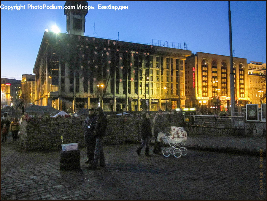 People, Person, Human, Architecture, Downtown, Plaza, Town