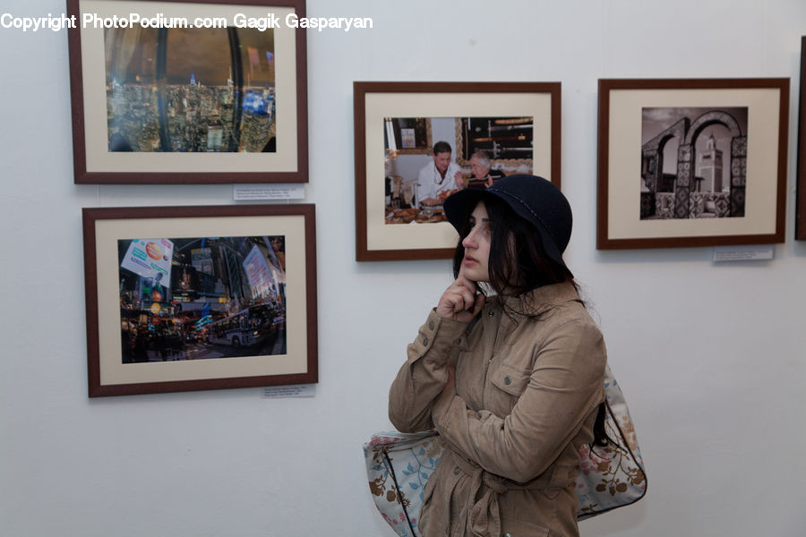 People, Person, Human, Art, Art Gallery, Clothing, Hood