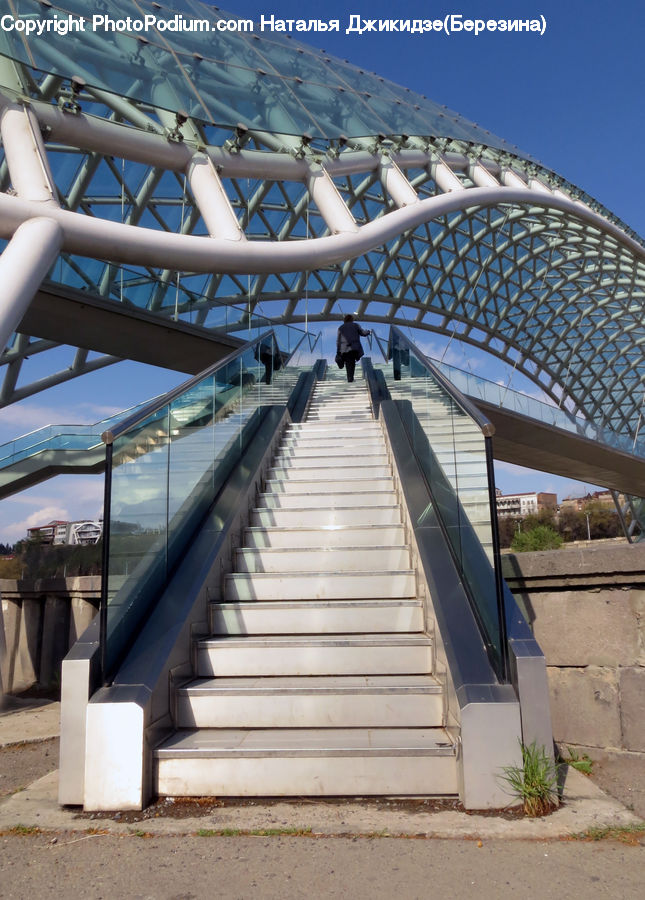 Patio, Pergola, Porch, Bridge, Path, Sidewalk, Walkway