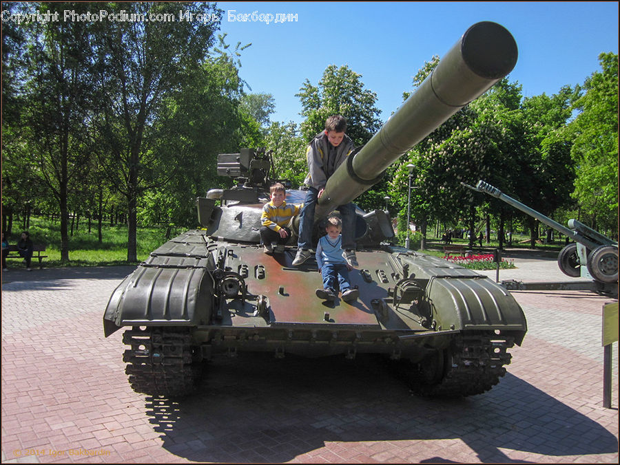 Army, Tank, Vehicle, People, Person, Human, Cannon
