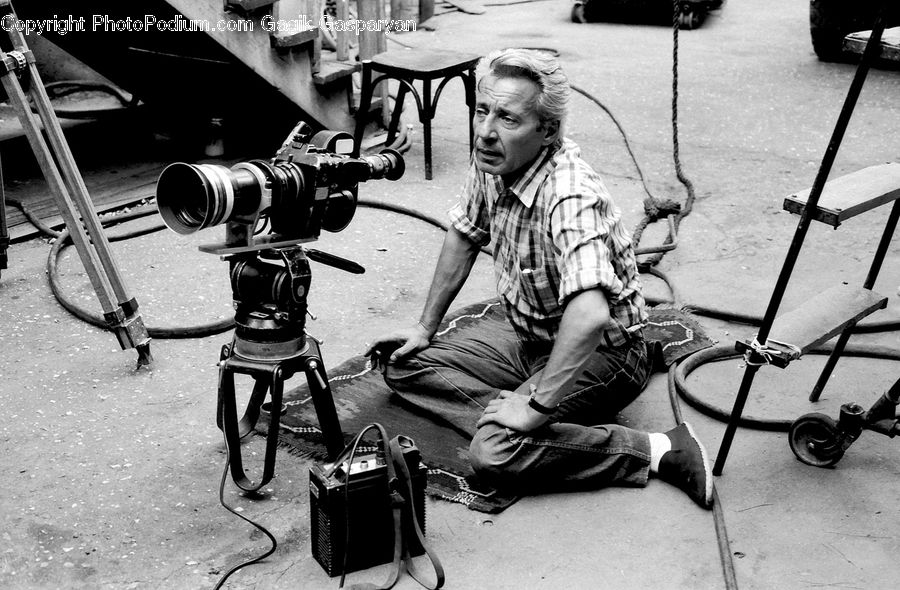 People, Person, Human, Telescope, Photographer, Camera, Electronics