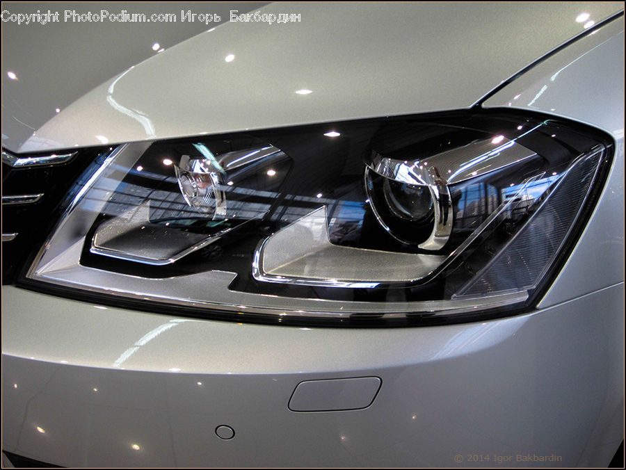 Headlight, Light, Automobile, Car, Coupe, Sports Car, Vehicle