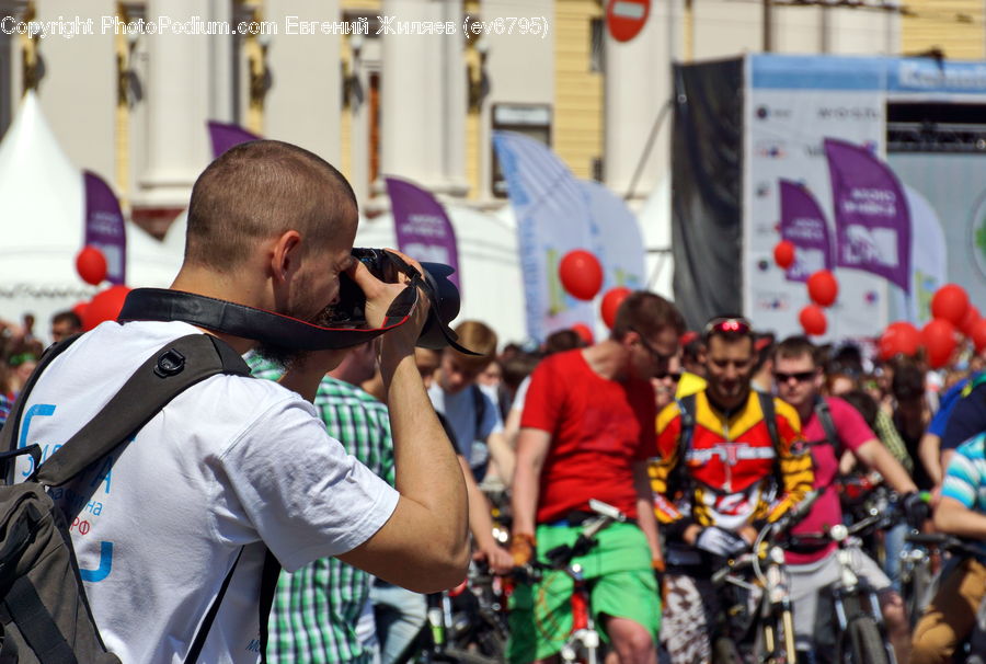 People, Person, Human, Bicycle, Bike, Cyclist, Motor