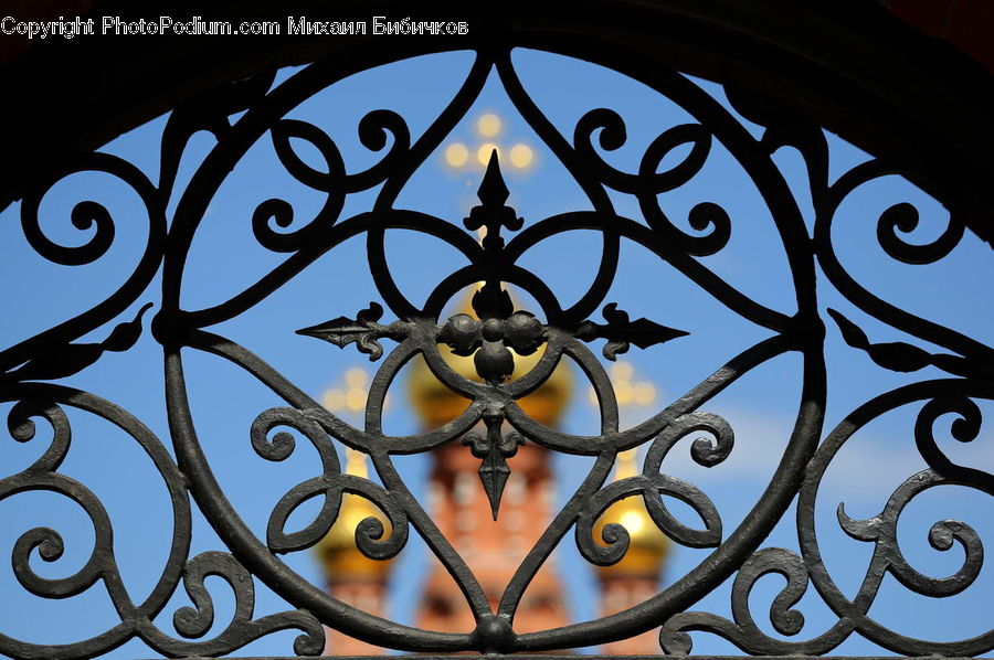 Fire Screen, Furniture, Arabesque Pattern