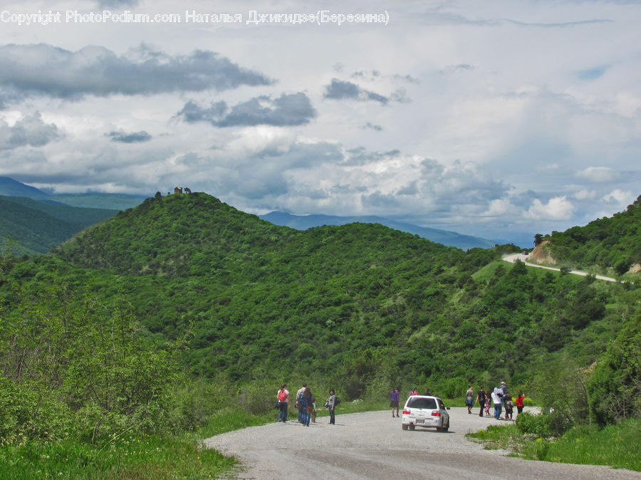 Dirt Road, Gravel, Road, Countryside, Hill, Outdoors, Crest