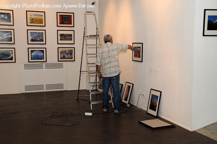 People, Person, Human, Art, Art Gallery, Floor, Flooring