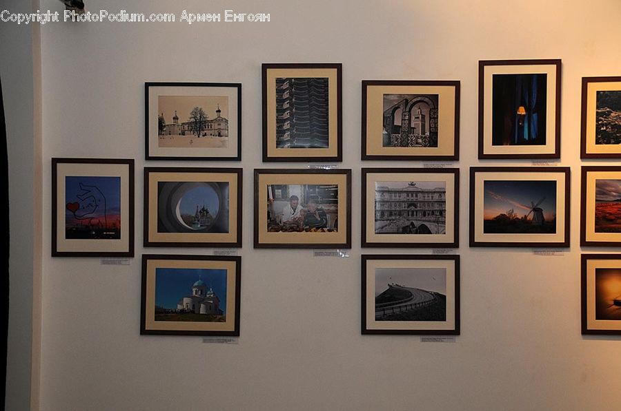 Art, Art Gallery, Hardwood, Stained Wood, Wood, Electronics, Monitor