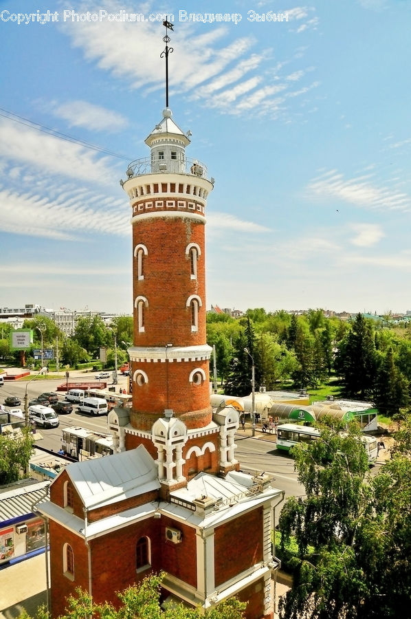 Architecture, Bell Tower, Clock Tower, Tower, Downtown, Neighborhood, Town