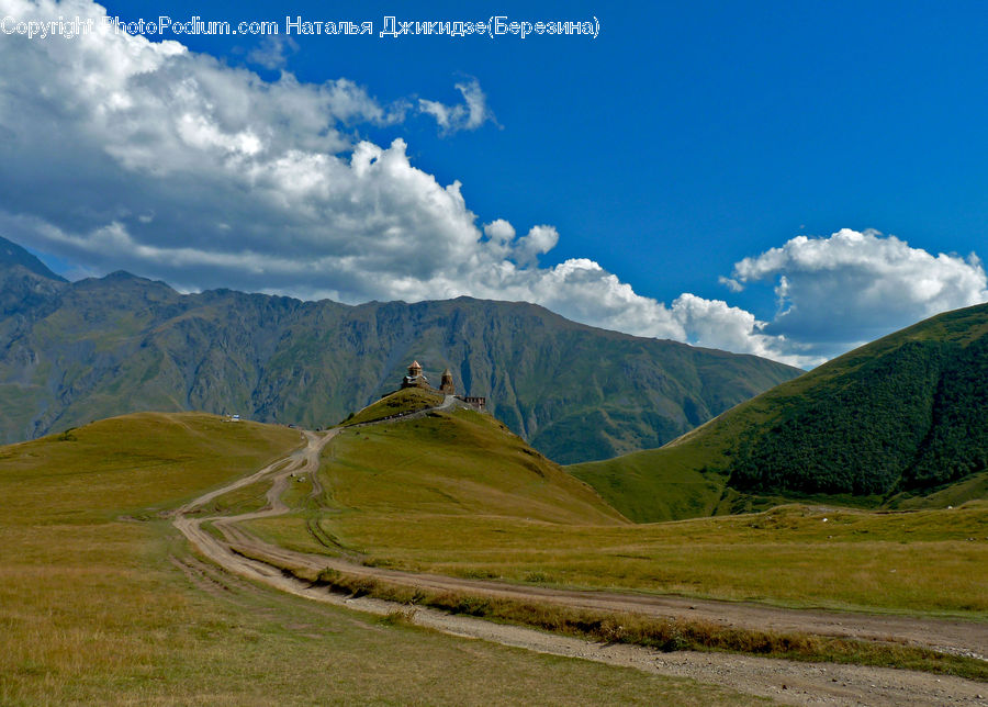 Field, Grass, Grassland, Land, Outdoors, Mountain, Mountain Range
