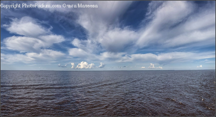 Azure Sky, Cloud, Outdoors, Sky, Ocean, Sea, Water