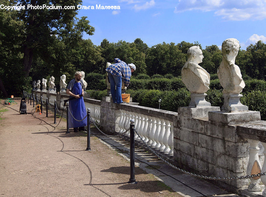 People, Person, Human, Art, Sculpture, Statue, Plant