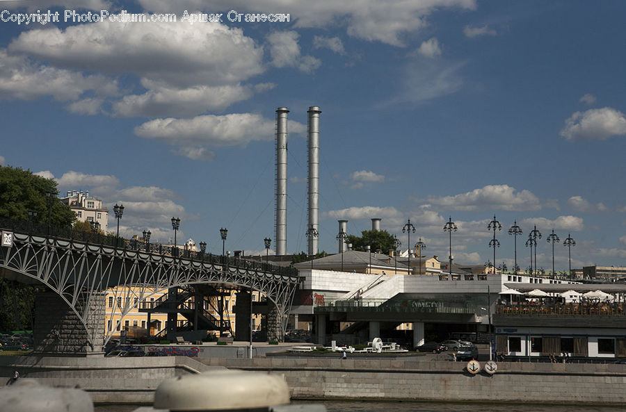 Factory, Refinery, Aircraft, Airplane, Airport Terminal, Terminal, Building