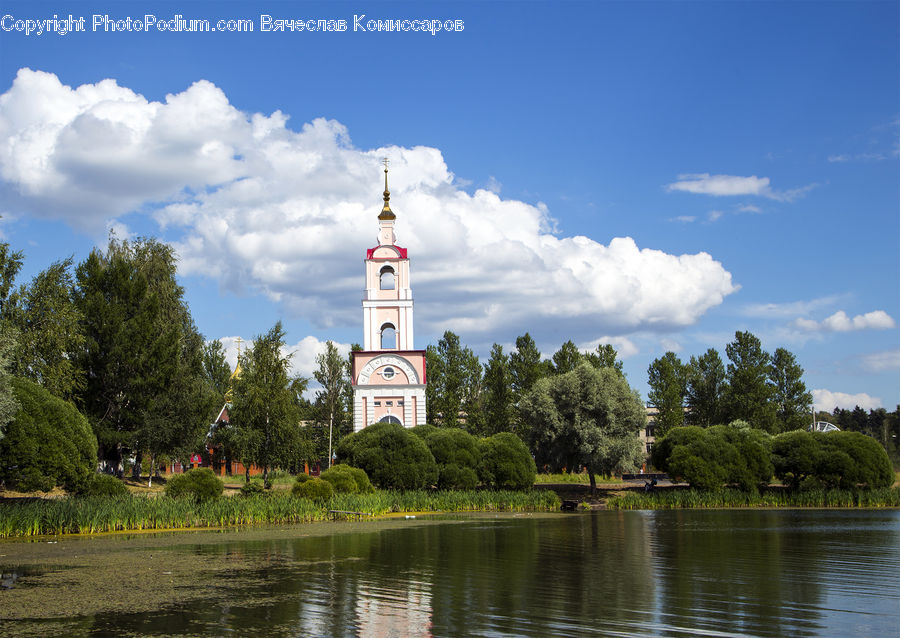 Architecture, Bell Tower, Clock Tower, Tower, Landscape, Nature, Scenery