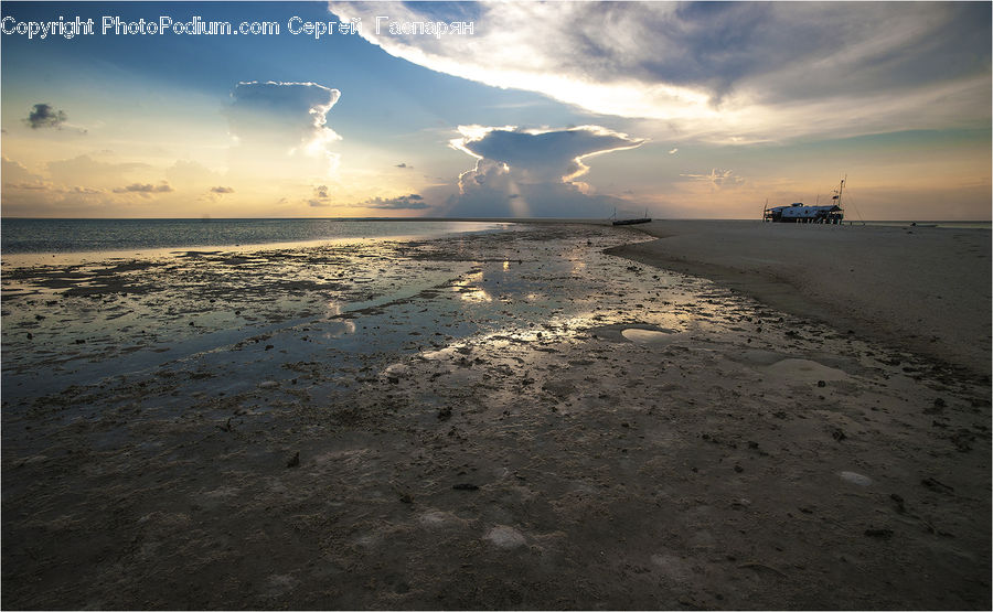 Beach, Coast, Outdoors, Sea, Water, Pavement, Landscape