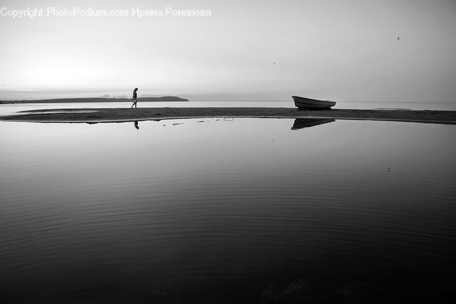 Boat, Rowboat, Vessel, Outdoors, River, Water, Coast