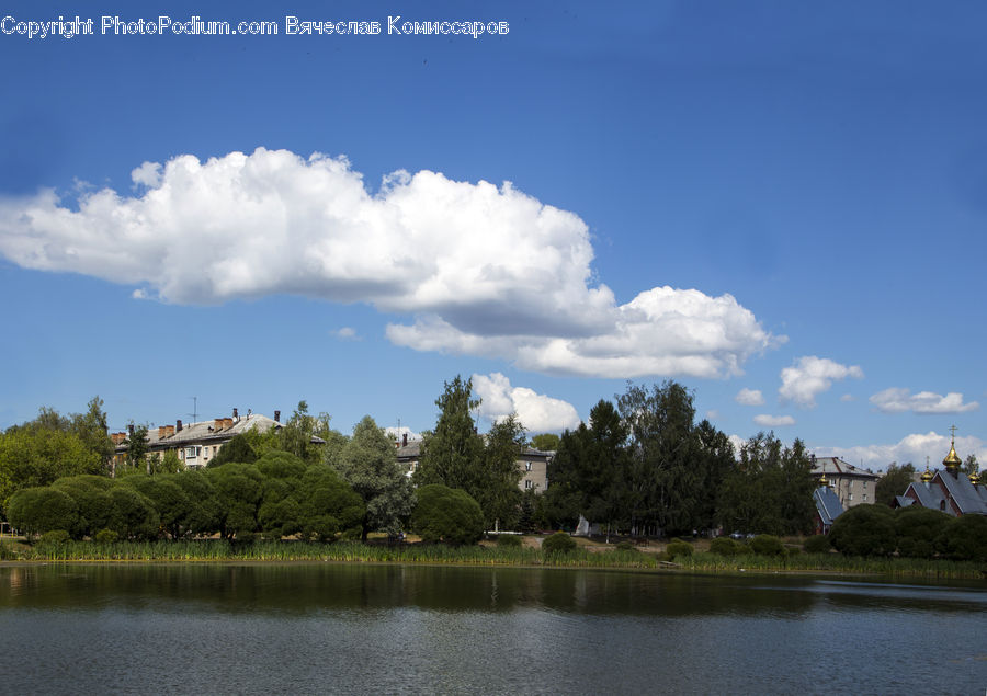 Cloud, Cumulus, Sky, Azure Sky, Outdoors, Landscape, Nature