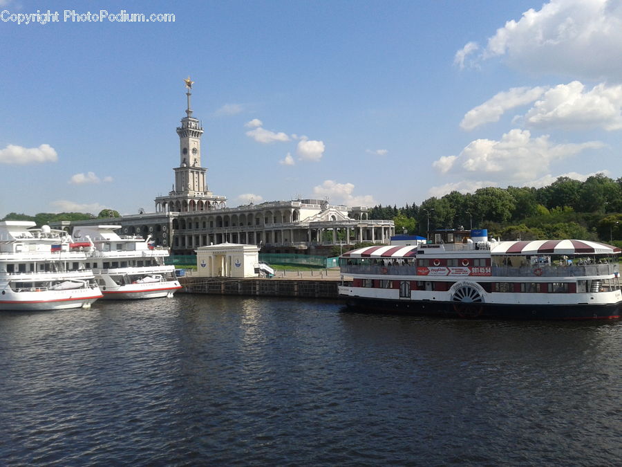 Cruise Ship, Ferry, Freighter, Ship, Tanker, Vessel, Boat