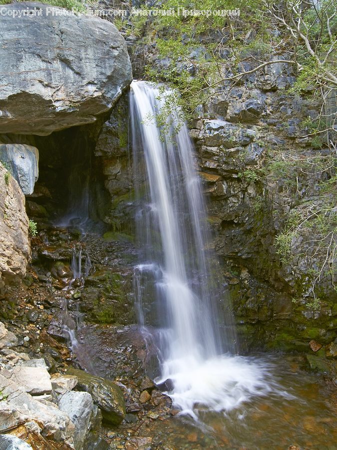 Outdoors, River, Water, Waterfall, Creek, Forest, Jungle