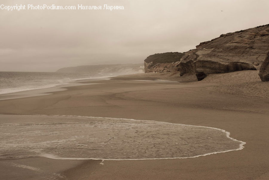 Outdoors, Sand, Soil, Beach, Coast, Sea, Water