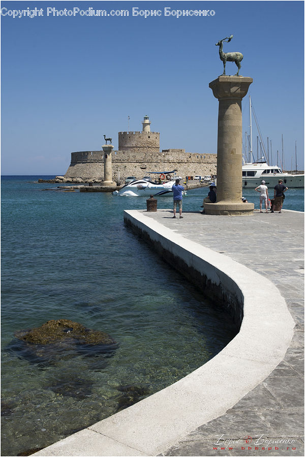 Architecture, Castle, Fort, Coast, Outdoors, Sea, Water