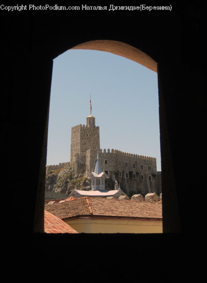 Castle, Fort, Architecture, Roof, Building, Housing, Villa