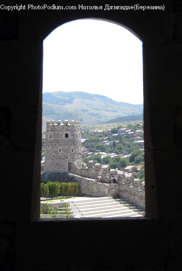 Castle, Fort, Amphitheater, Amphitheatre, Architecture, Arena, Bell Tower