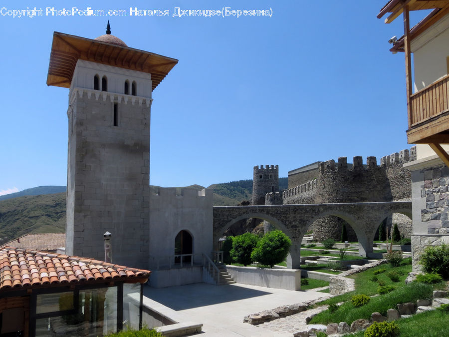 Architecture, Bell Tower, Clock Tower, Tower, Castle, Fort, Arch