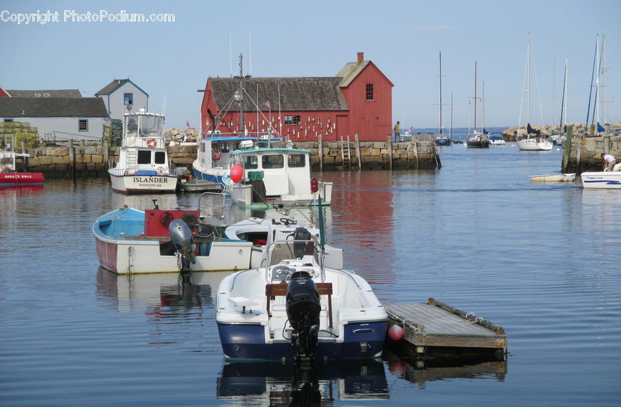 Boat, Watercraft, Dock, Landing, Pier, Harbor, Port
