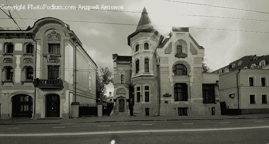 Arch, Building, Housing, Villa, Downtown, Town, Architecture