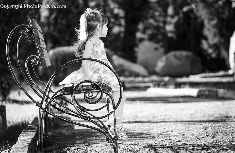 People, Person, Human, Bench, Torso, Female, Portrait