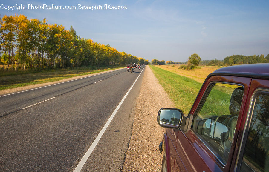 Freeway, Road, Dirt Road, Gravel, Highway, Engine, Machine