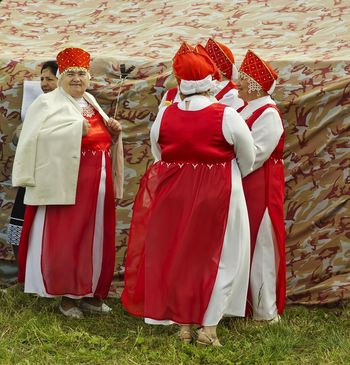 Перед выступлением