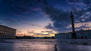 Закат в Петербурге