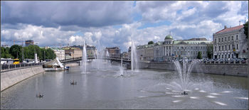 московские фонтаны