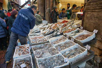 Рыбный рынок в Болонье