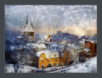 зима в Таллине