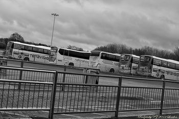 Airport Bus Station, Stansted Airport.