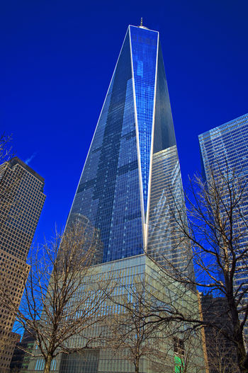 Новое здание Всемирного Торговог Центра в Нью Йорке.2016 г