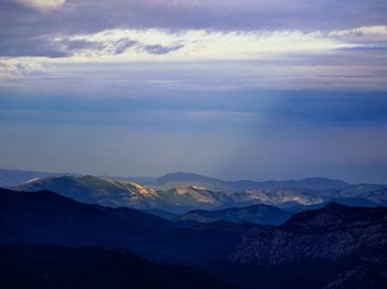 Вид с вулкана Карадаг. Крым
