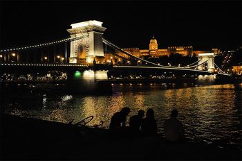 Ночной Дунай