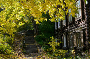 Осень в старом Томске