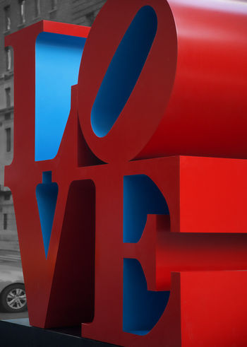 LOVE Sculpture, New York City, 2014