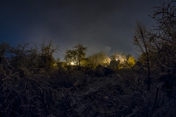 First snow night
