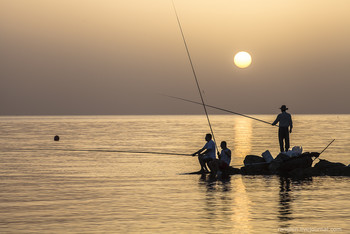 Morning fishermen