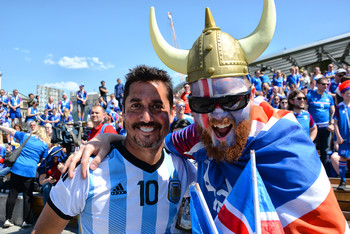 Аргентина +Исландия..футбол объединяет Мир!