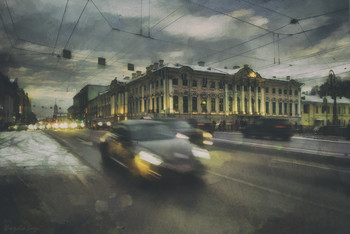 Петербургские зарисовки. Сумерки..