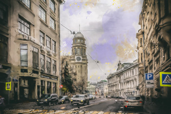 Московские зарисовки..Ильинка.