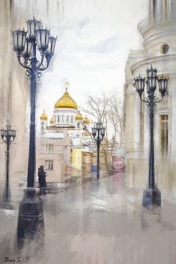 Московские зарисовки..Московские фонари.2