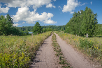 Дорога к реке Желеме